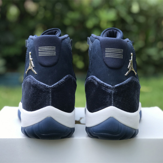 Air Jordan 11 Velvet WMNS “Midnight Navy” Sneaker      AR0715-441  - FashionPlug