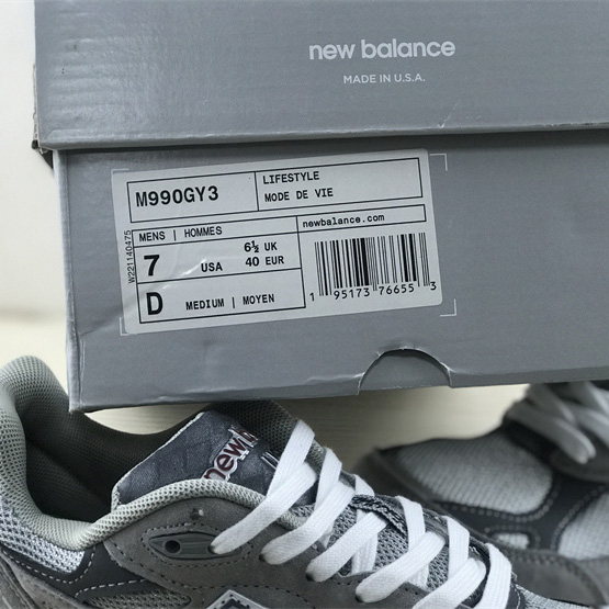 New Balance 990 V3 Sneakers          - FashionPlug