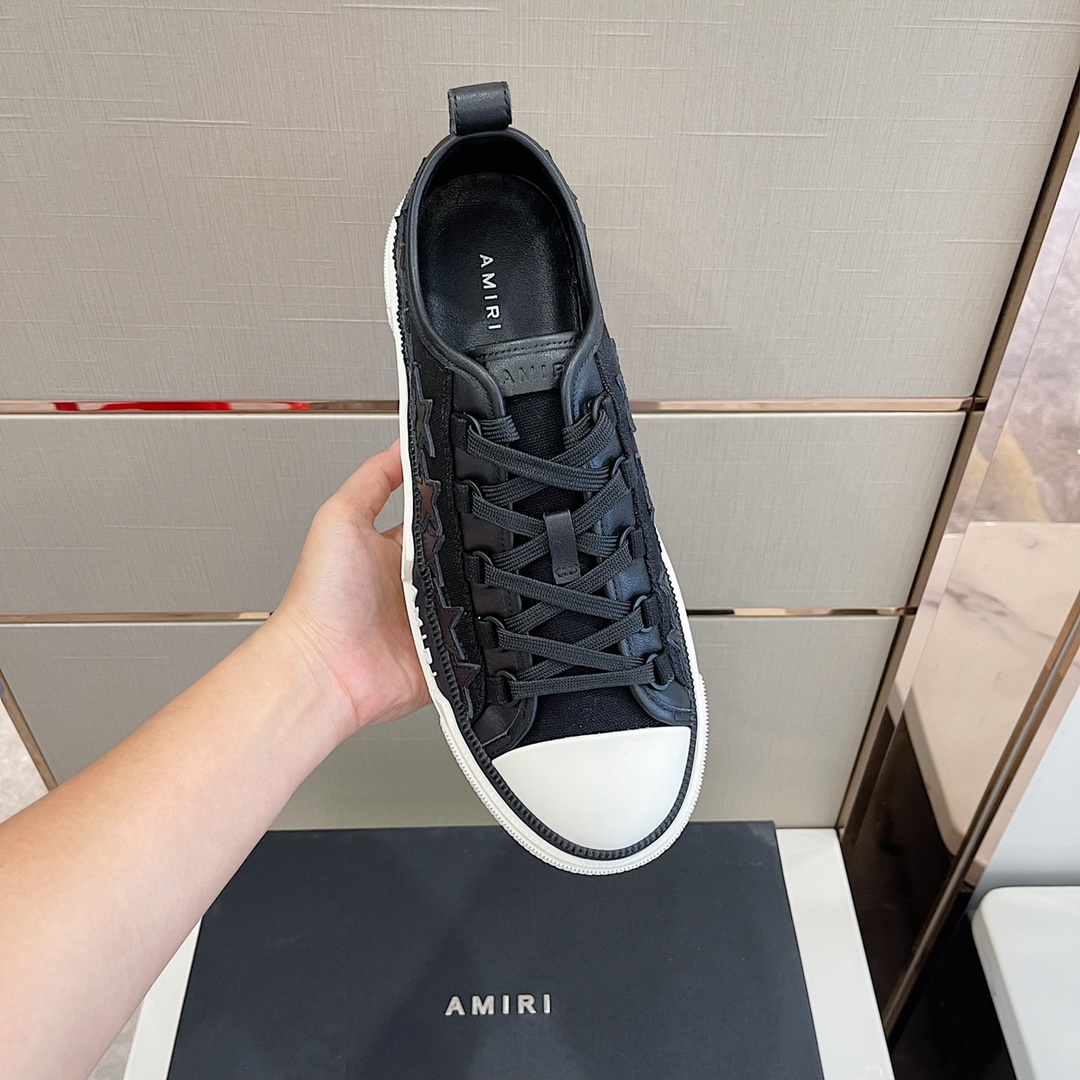 Amiri Stars Court Low Top Sneaker - FashionPlug