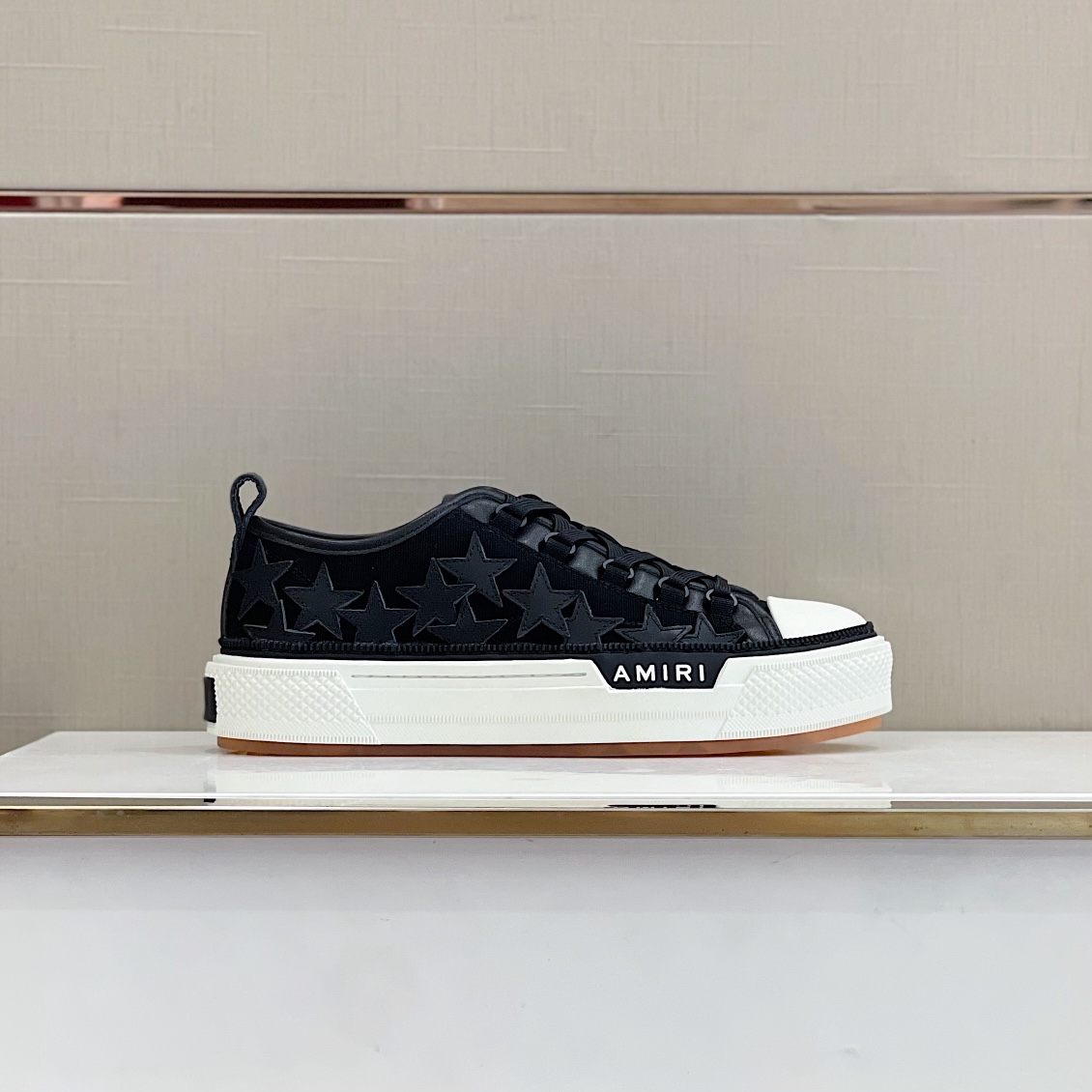 Amiri Stars Court Low Top Sneaker - FashionPlug