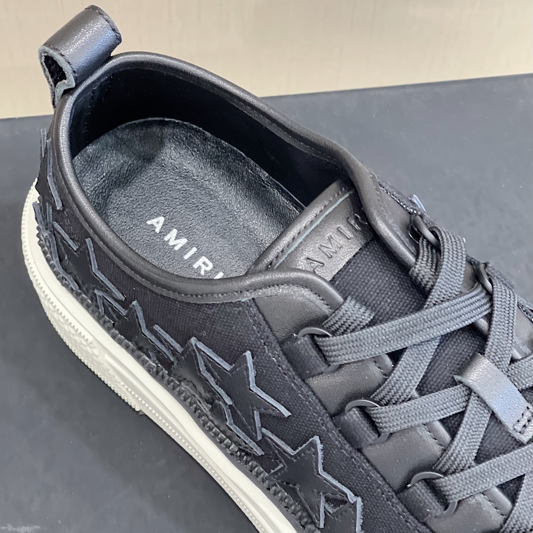 Amiri Stars Court Low Top Sneaker - FashionPlug