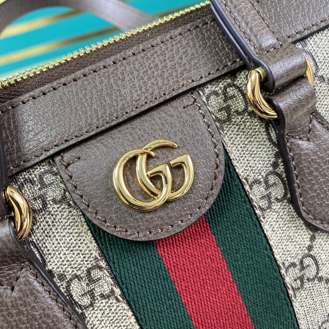 Gucci Ophidia Small GG Tote Bag(24-20-10cm) - FashionPlug