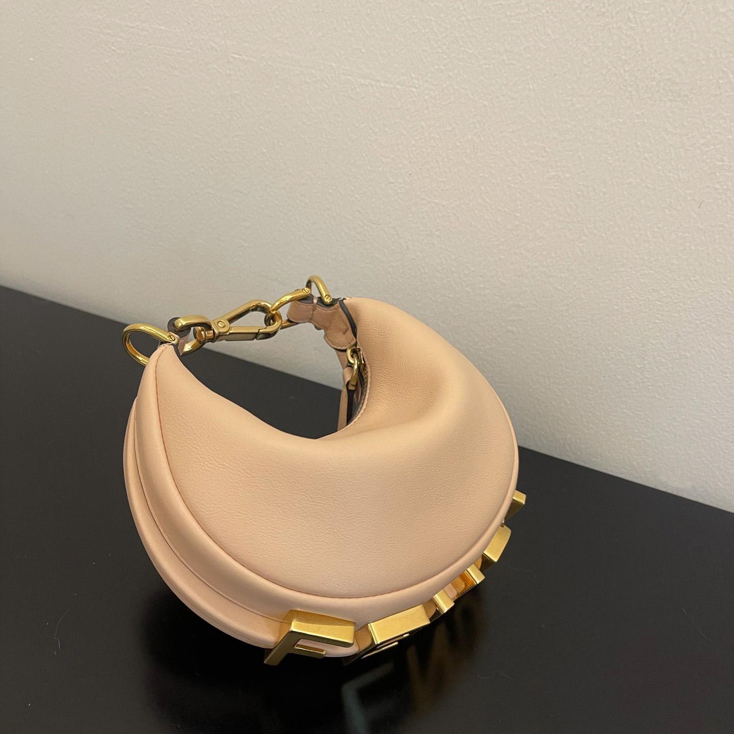 Fendi Nano Fendigraphy Hobo Bag (16.5-14-5) - FashionPlug