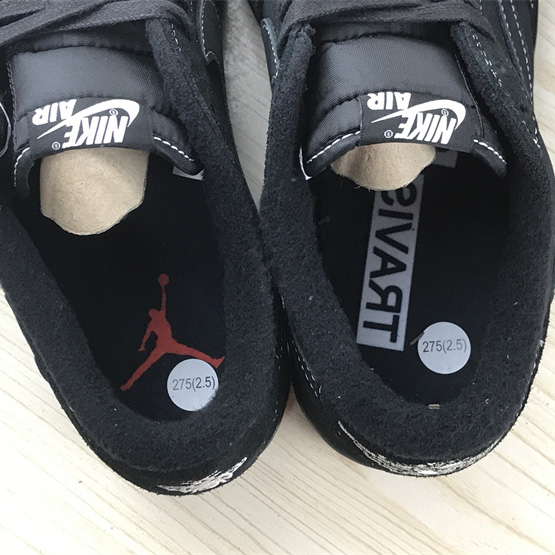 Travis Scott x Air Jordan 1 Low OG “Black Phantom” Sneaker   DM7866-001 - FashionPlug