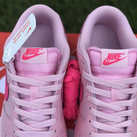 Nike Dunk Low “Triple Pink” Sneaker    DH9756-600  - FashionPlug