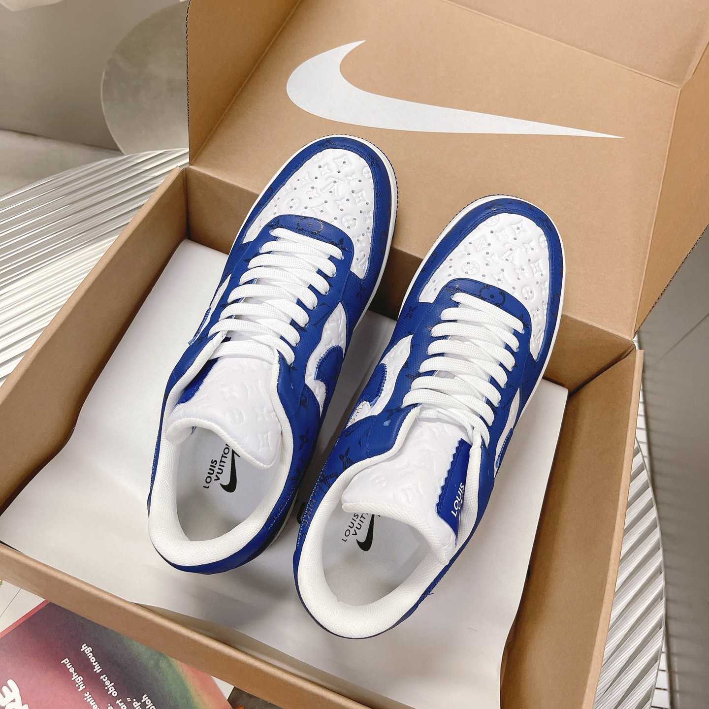 Louis Vuitton x Air Jordan1 Low AJ1 Sneaker - FashionPlug