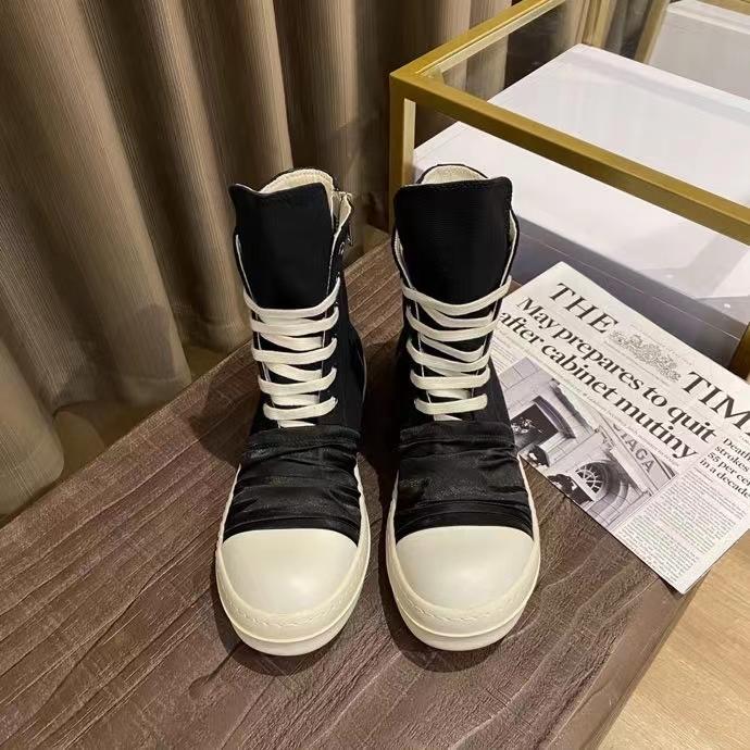 Rick Owens Drkshdw High Top Sneakers - FashionPlug