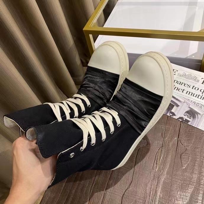 Rick Owens Drkshdw High Top Sneakers - FashionPlug