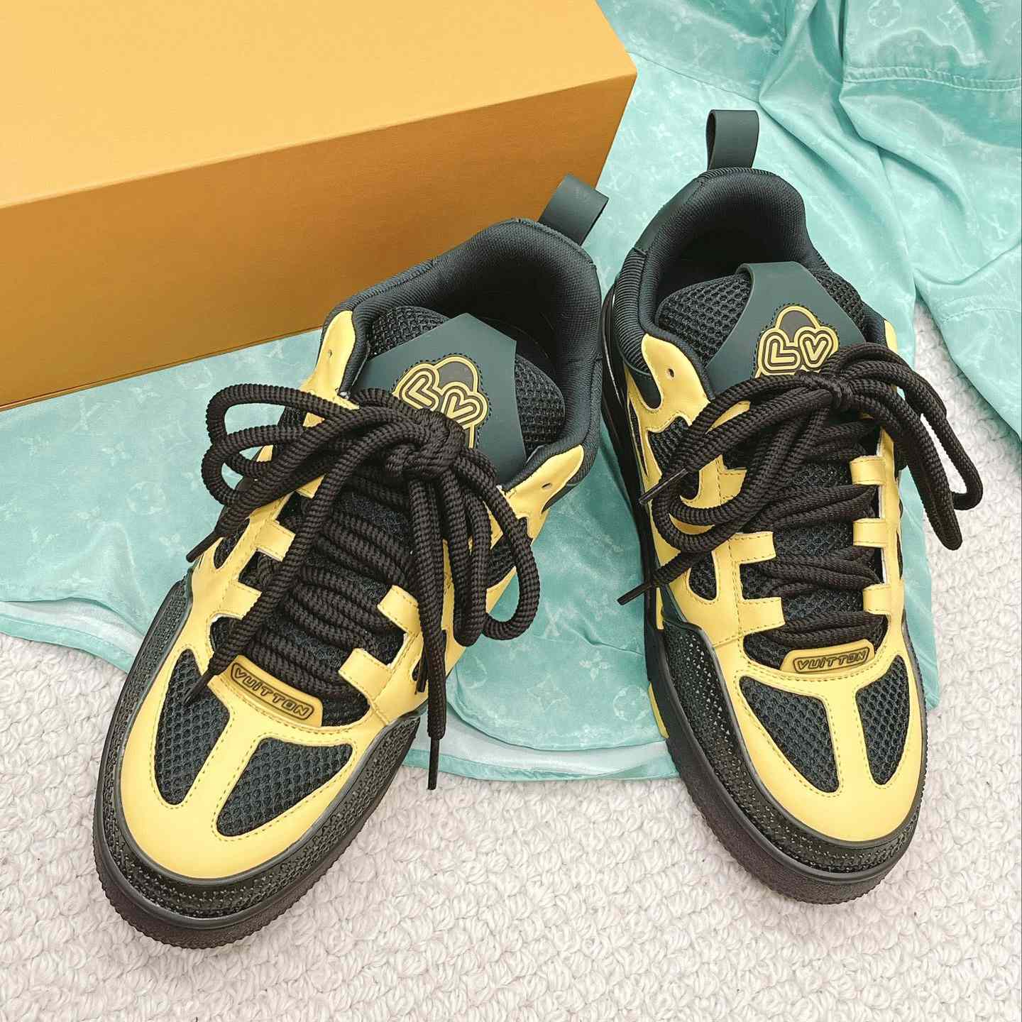 Louis Vuitton LV Trainer Sneaker     - FashionPlug