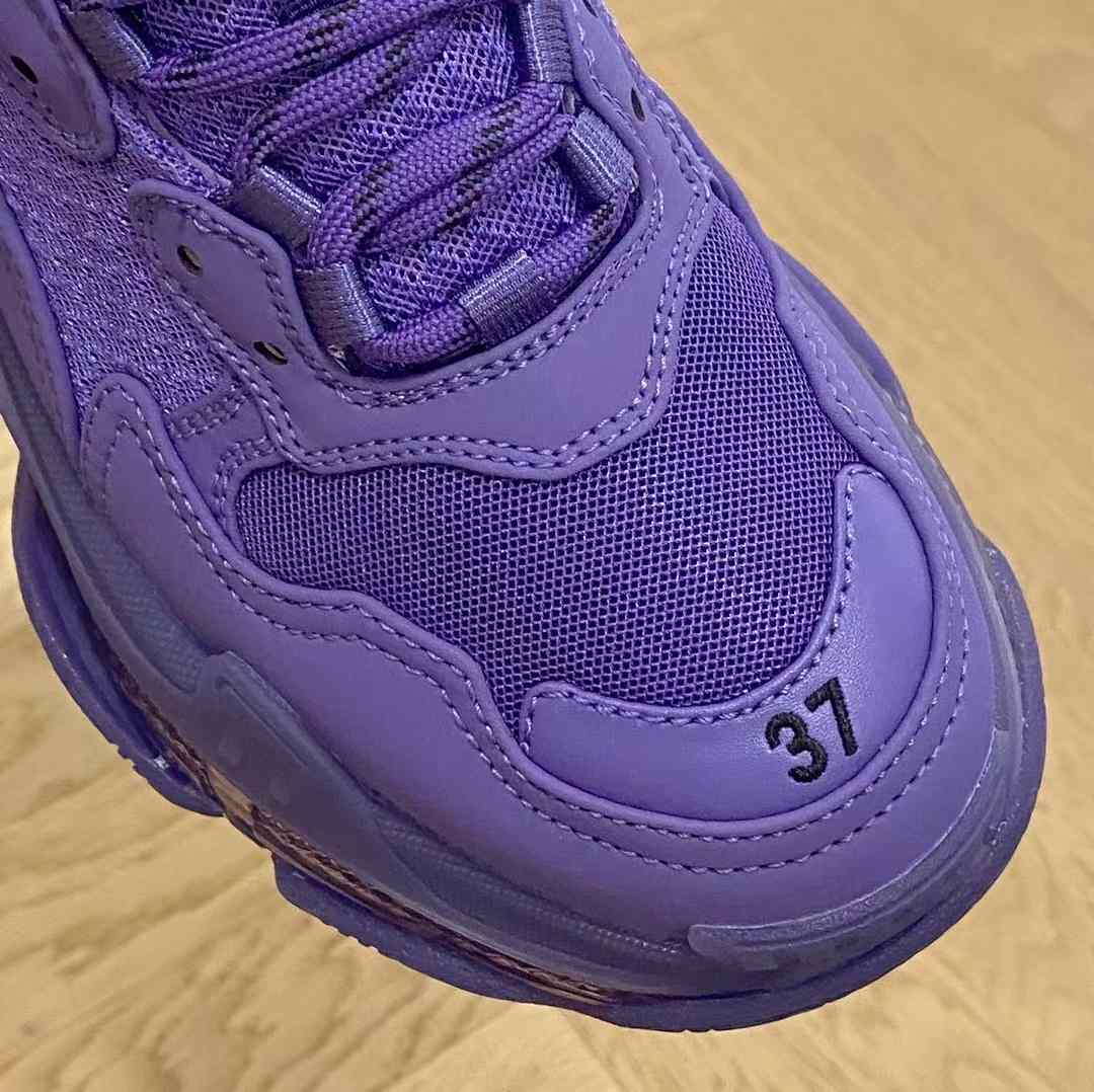 Balenciaga Triple S Sneaker Clear Sole - FashionPlug
