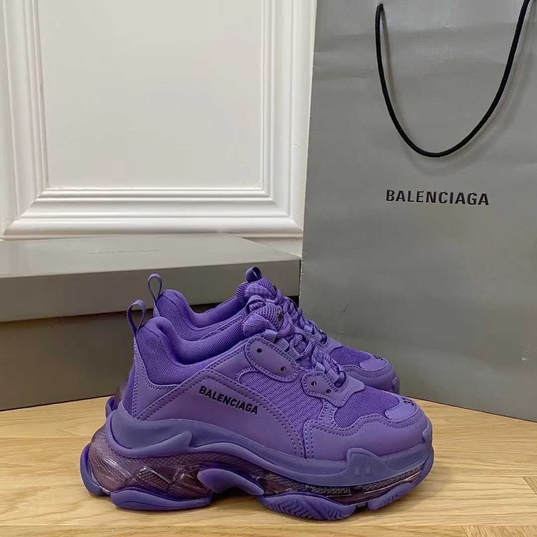 Balenciaga Triple S Sneaker Clear Sole - FashionPlug