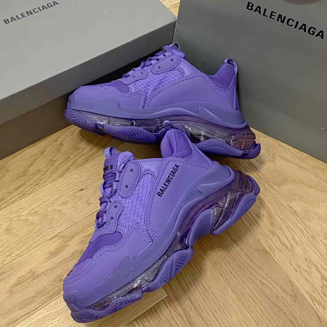 Balenciaga Triple S Sneaker Clear Sole - FashionPlug