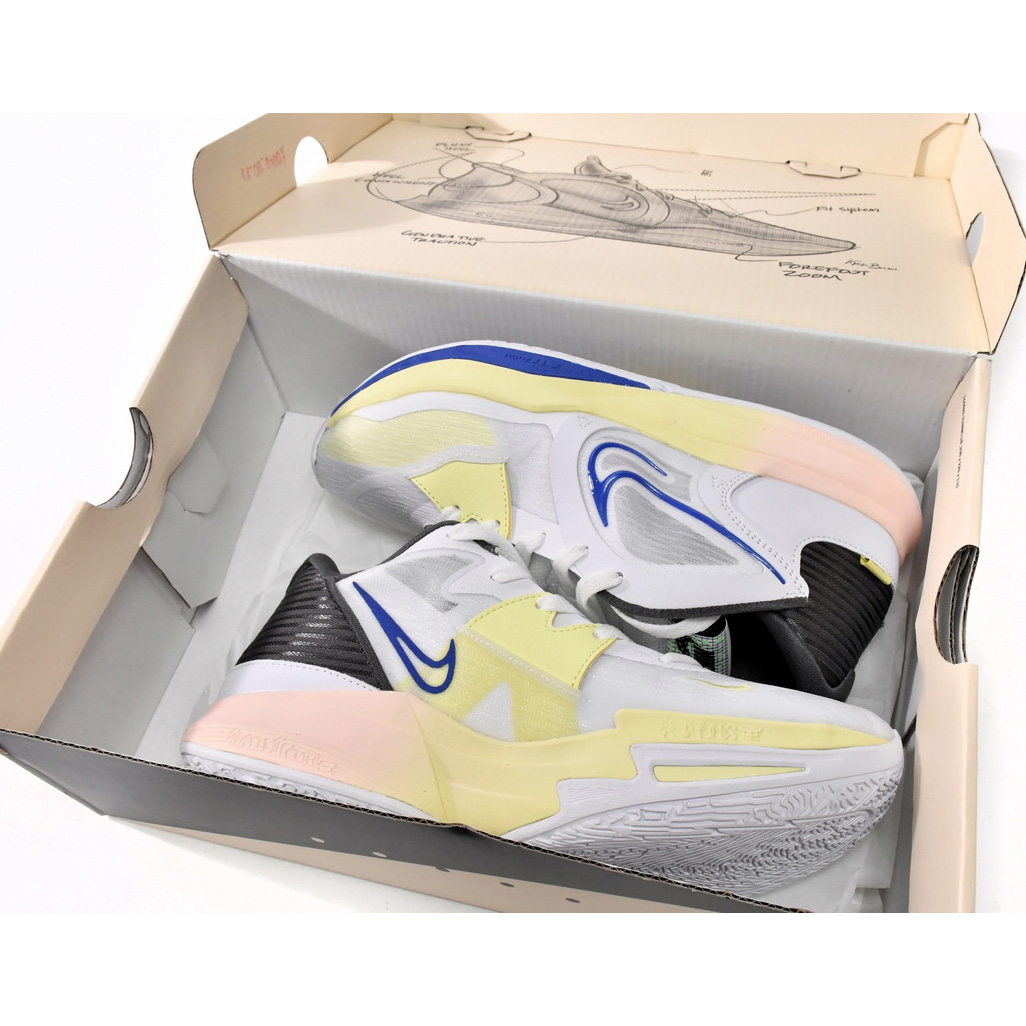 Nike Kyrie Low 5 EP White Game Royal Sneaker      DJ6014-100 - FashionPlug