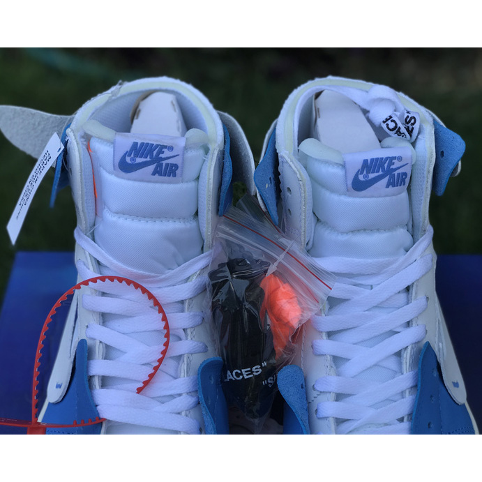 Sony PlayStation 5 x OFF-WHITE x Air Jordan 1 Retro High Sneaker    AQ0818-168 - FashionPlug