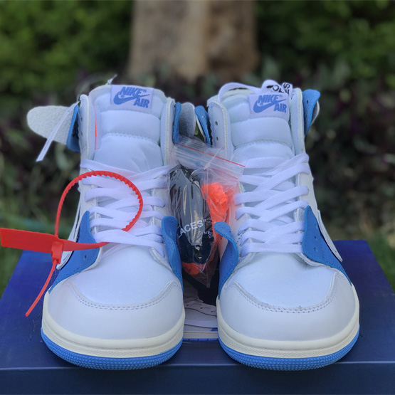 Sony PlayStation 5 x OFF-WHITE x Air Jordan 1 Retro High Sneaker    AQ0818-168 - FashionPlug