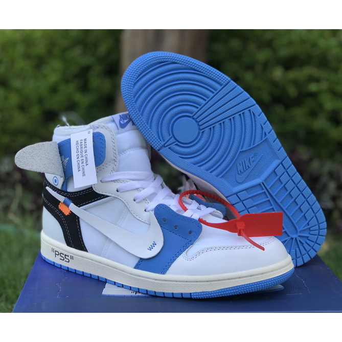 Sony PlayStation 5 x OFF-WHITE x Air Jordan 1 Retro High Sneaker    AQ0818-168 - FashionPlug