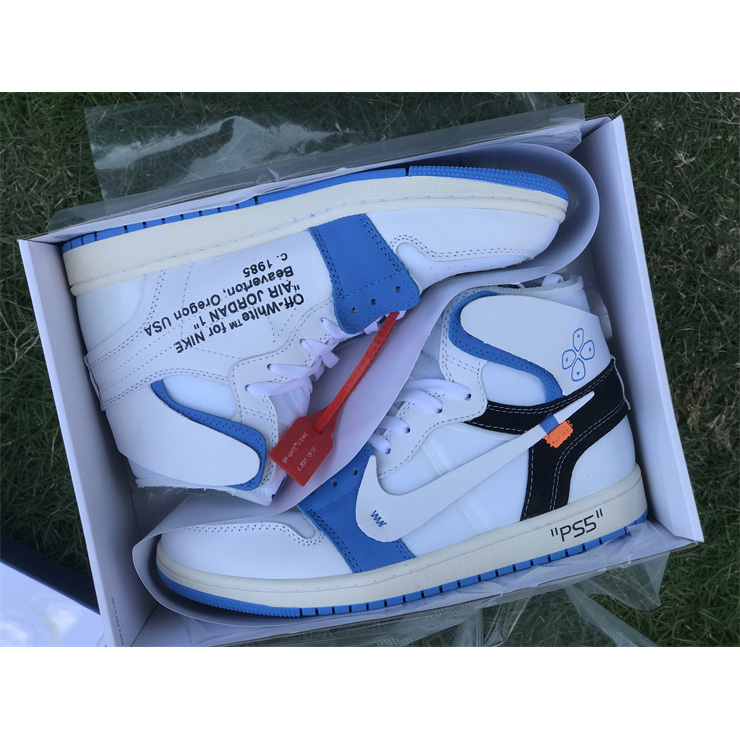 Sony PlayStation 5 x OFF-WHITE x Air Jordan 1 Retro High Sneaker    AQ0818-168 - FashionPlug