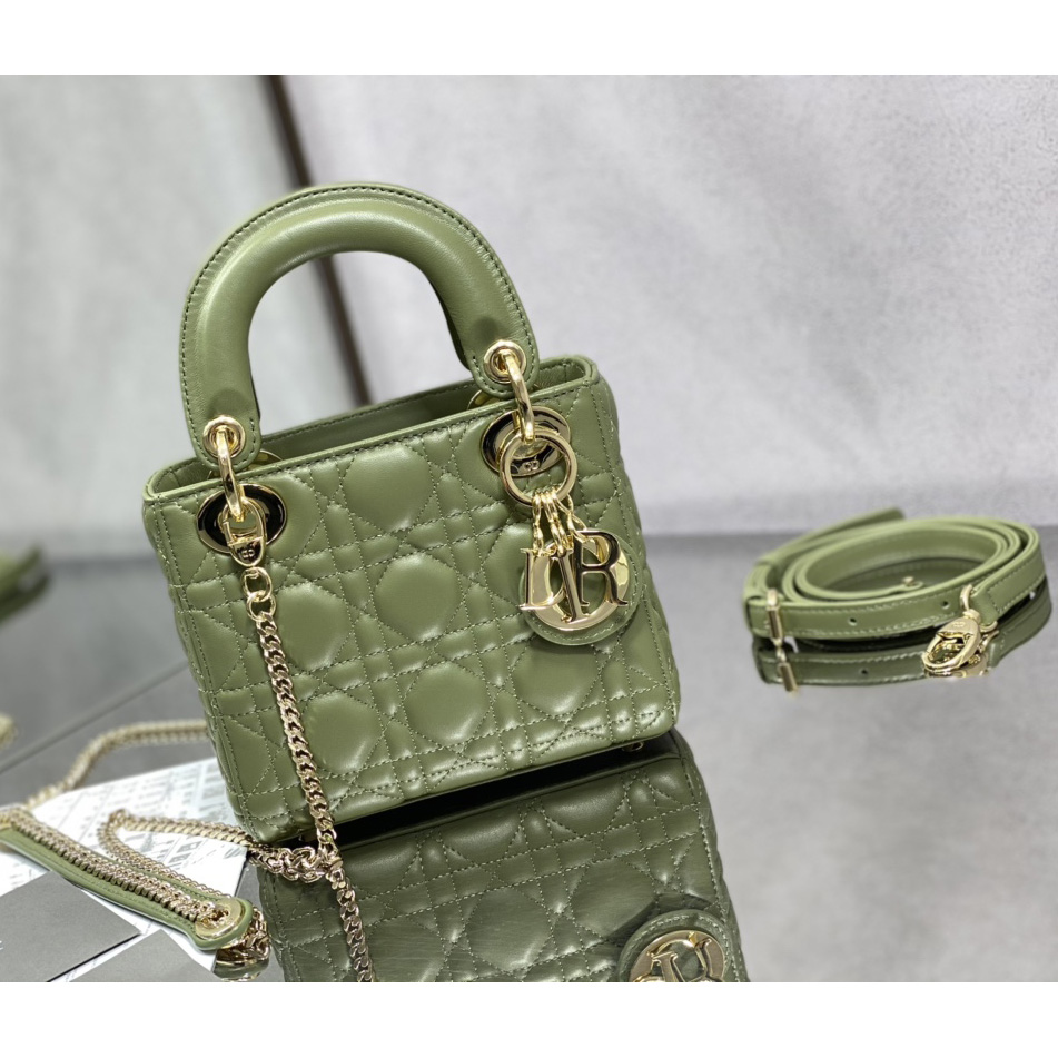 Dior Micro Lady Dior Bag(17cm) - FashionPlug