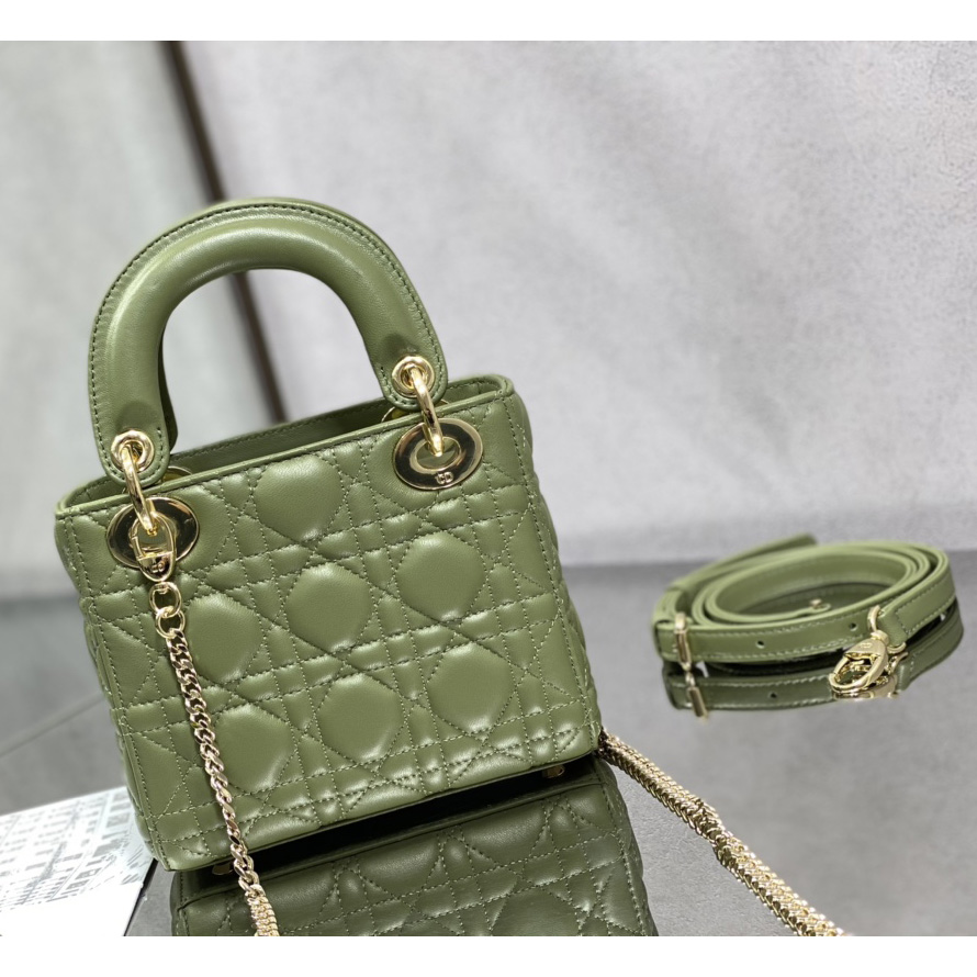 Dior Micro Lady Dior Bag(17cm) - FashionPlug