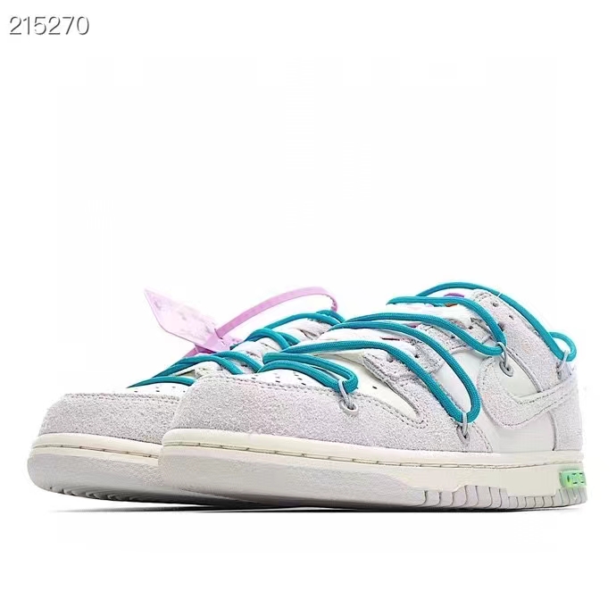 Nike X Off-White Dunk Low Lot 36 "The 50" Sneaker     - FashionPlug