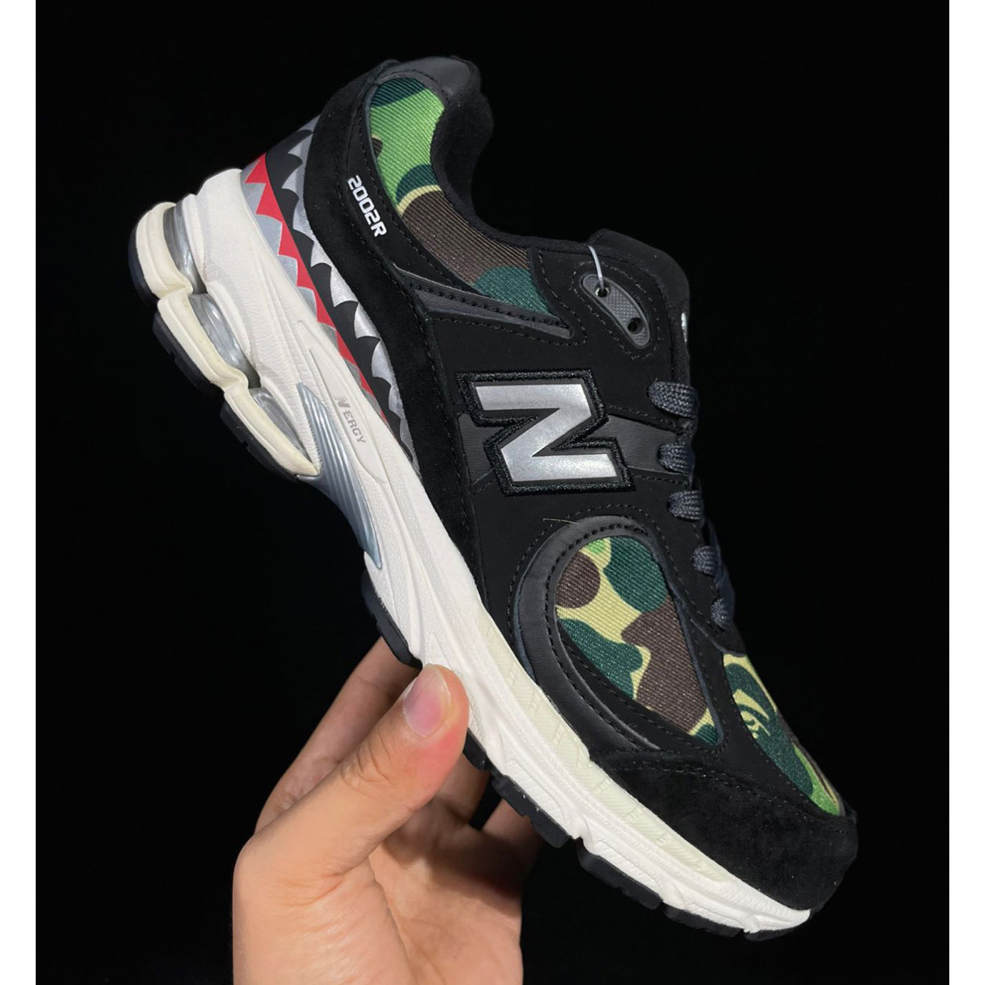 New Balance 2002R x Bape Sneakers             M2002RBF  - FashionPlug