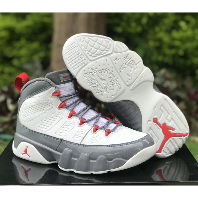 Air Jordan 9 “Fire Red”  Basketball Shoes  CT8019-162 - FashionPlug