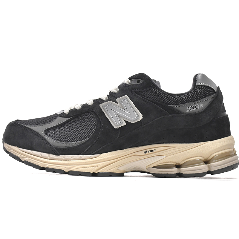 New Balance 2002R Grey Black Sneakers            M2002RHO - FashionPlug