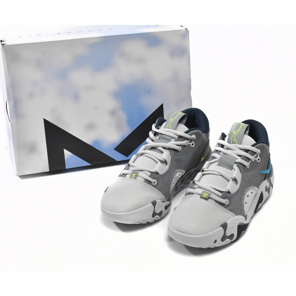 Nike PG 6 EP Grey Navy Volt Sneaker   DH8447-004 - FashionPlug