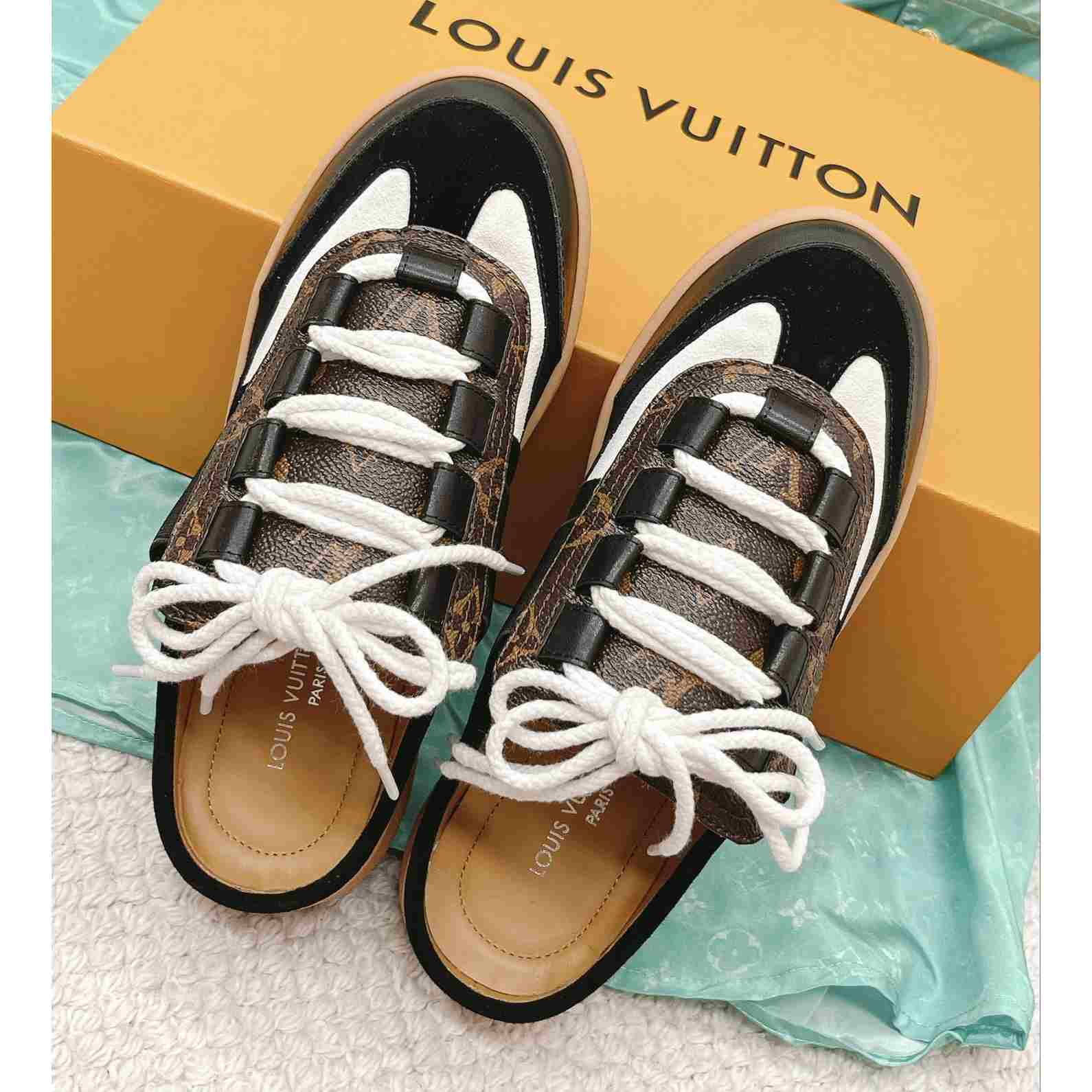 Louis Vuitton Lous Open Back Sneaker    1AAOOH - FashionPlug