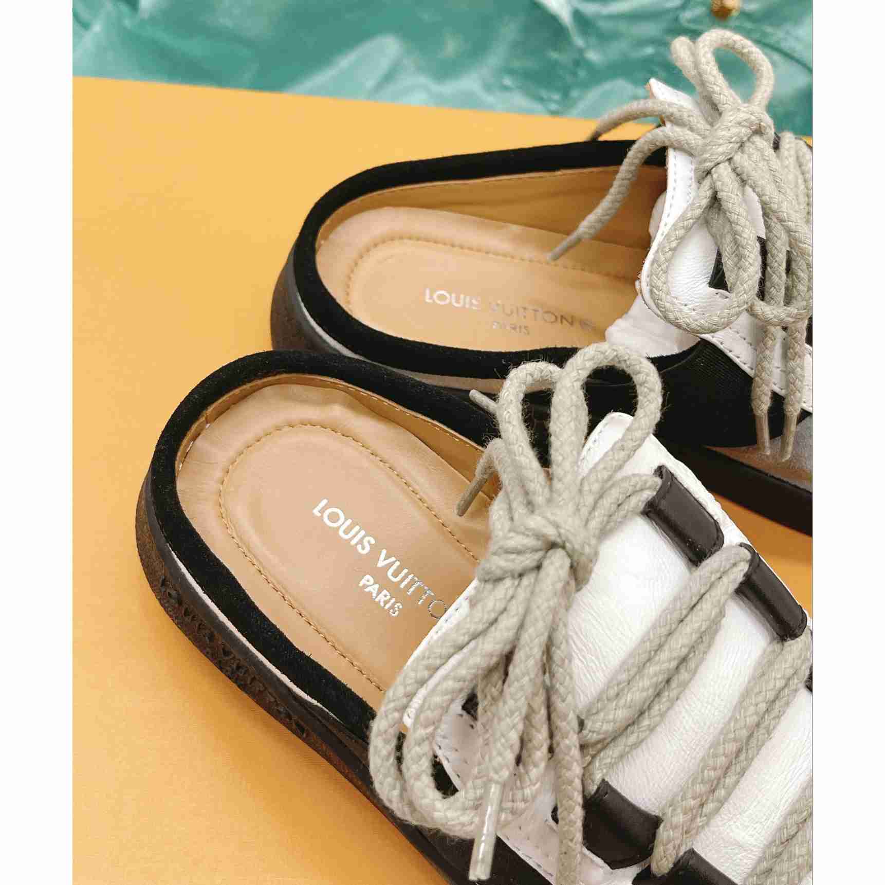 Louis Vuitton Lous Open Back Sneaker     - FashionPlug
