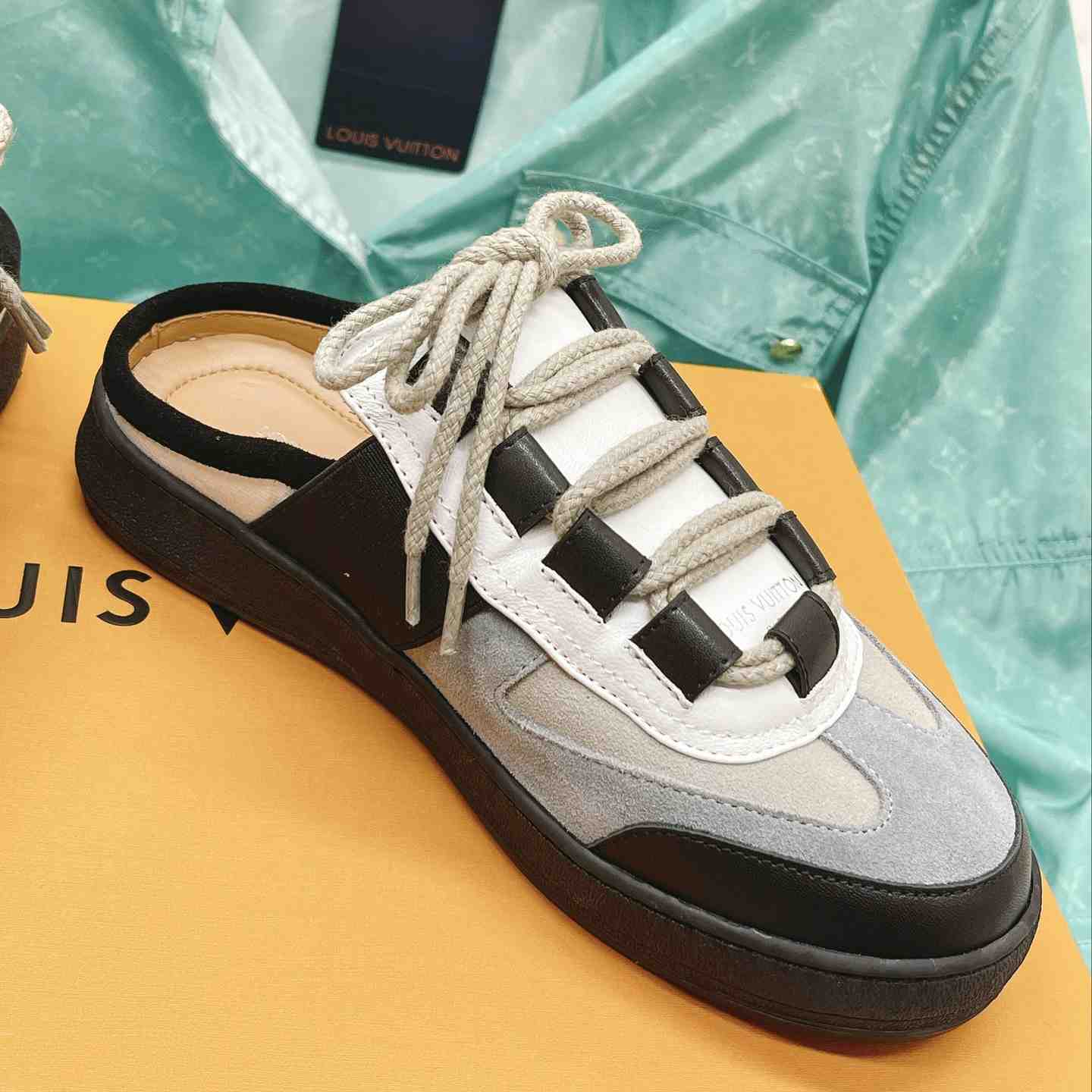Louis Vuitton Lous Open Back Sneaker     - FashionPlug