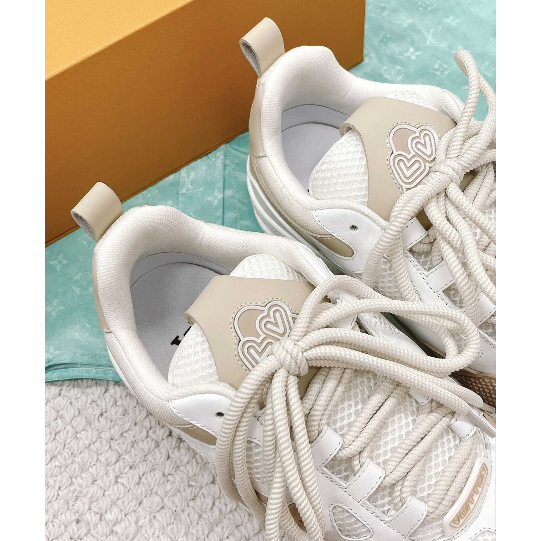 Louis Vuitton LV Trainer Sneaker     - FashionPlug