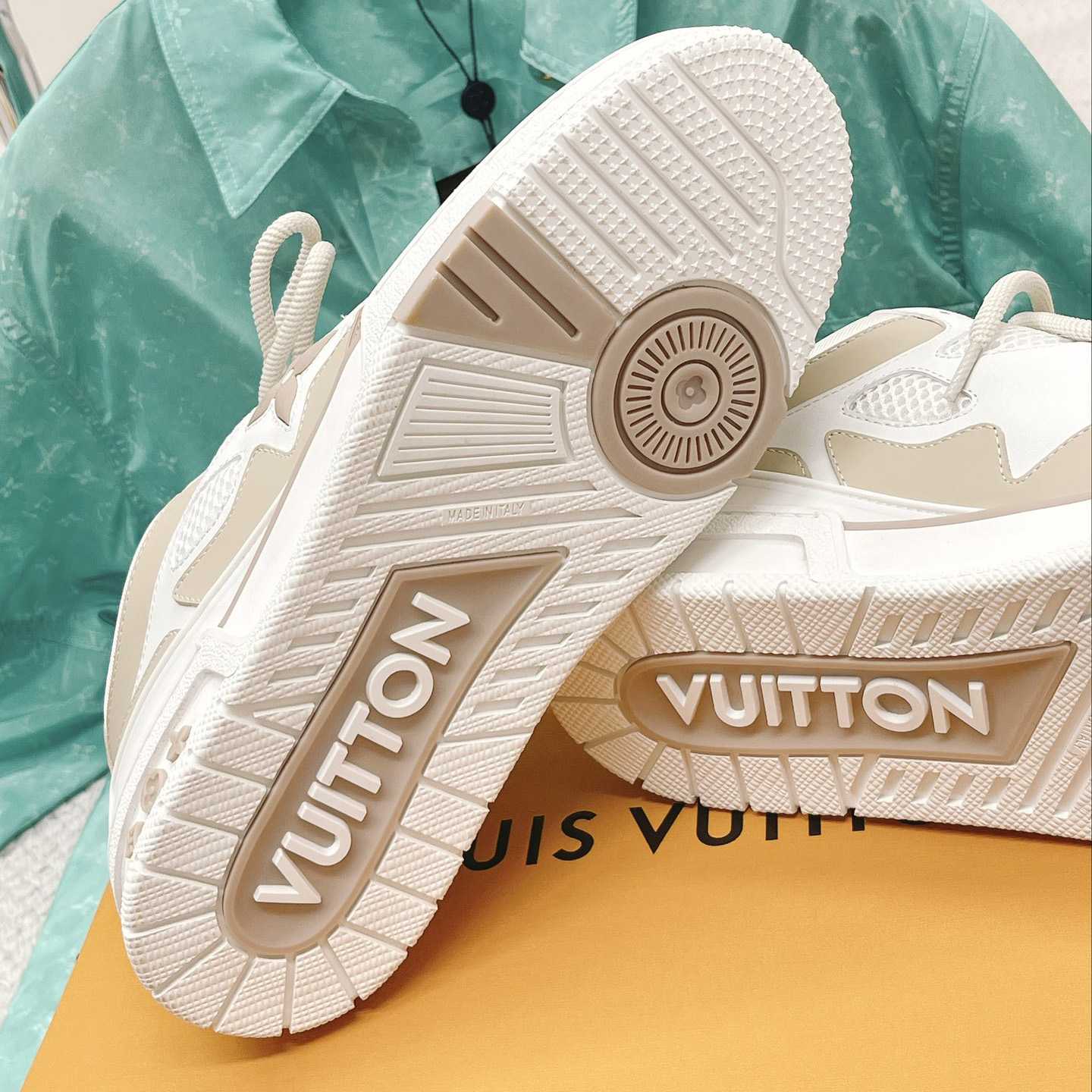 Louis Vuitton LV Trainer Sneaker     - FashionPlug