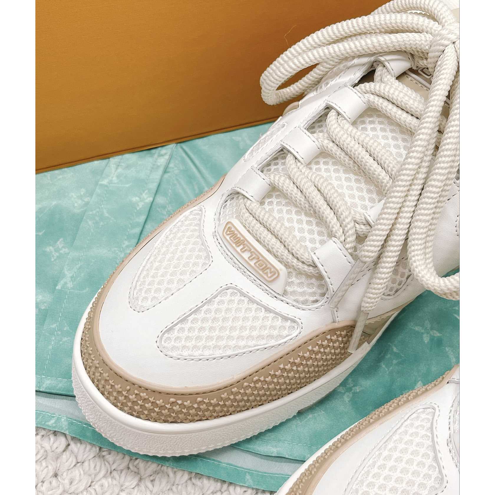 Louis Vuitton LV Trainer Sneaker     - FashionPlug
