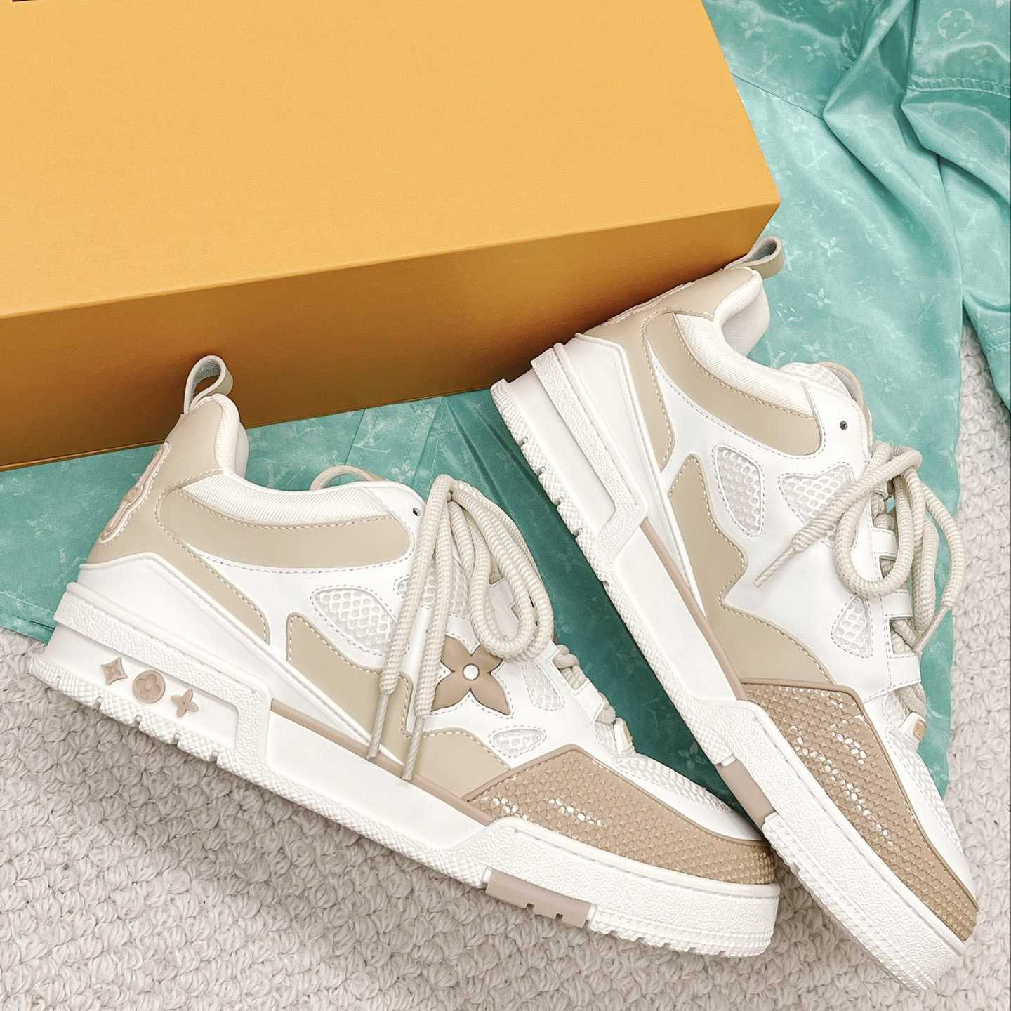 Louis Vuitton LV Trainer Sneaker     - FashionPlug