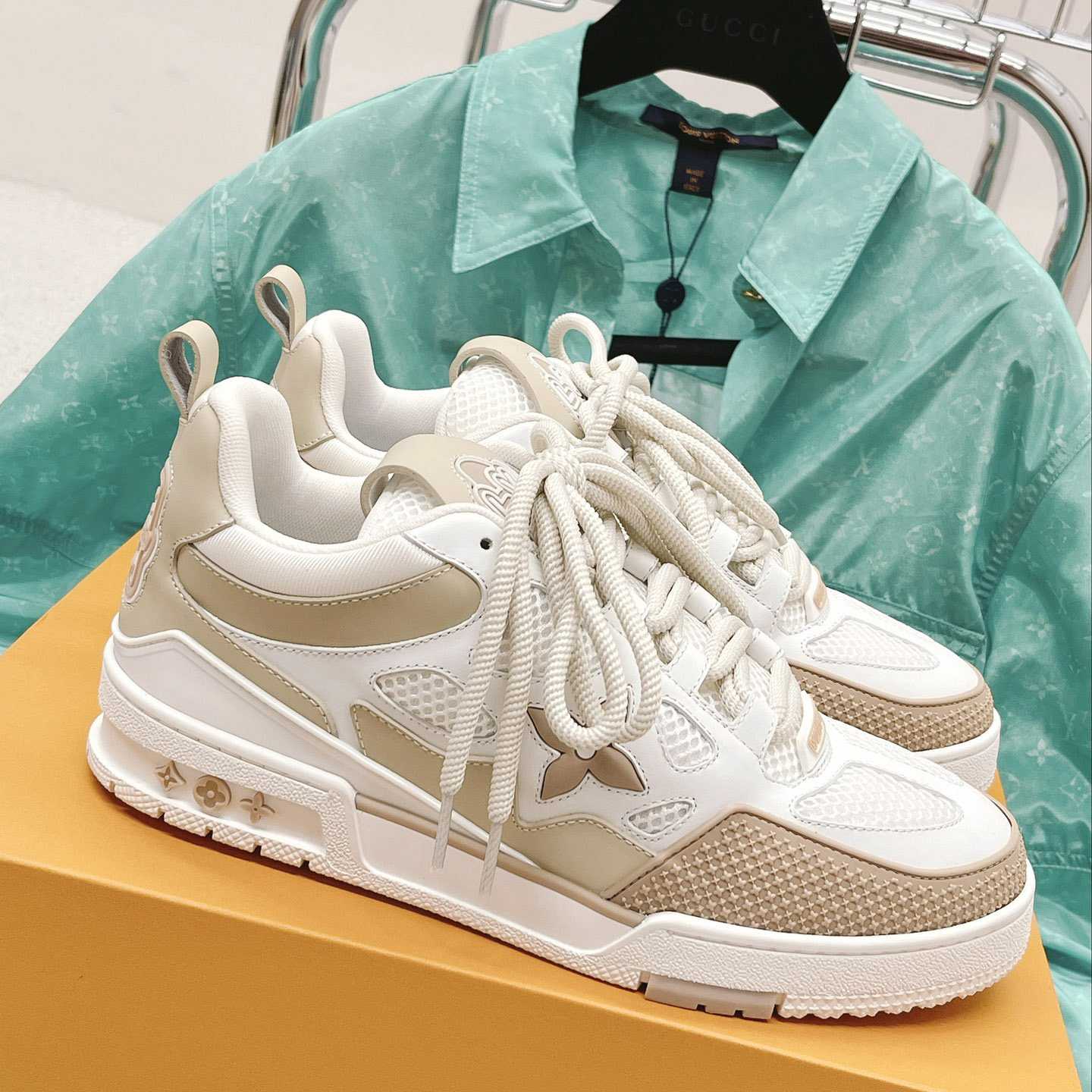 Louis Vuitton LV Trainer Sneaker     - FashionPlug