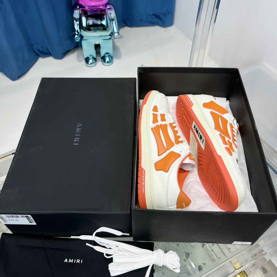 Amiri Skel-Top Low Sneaker - FashionPlug
