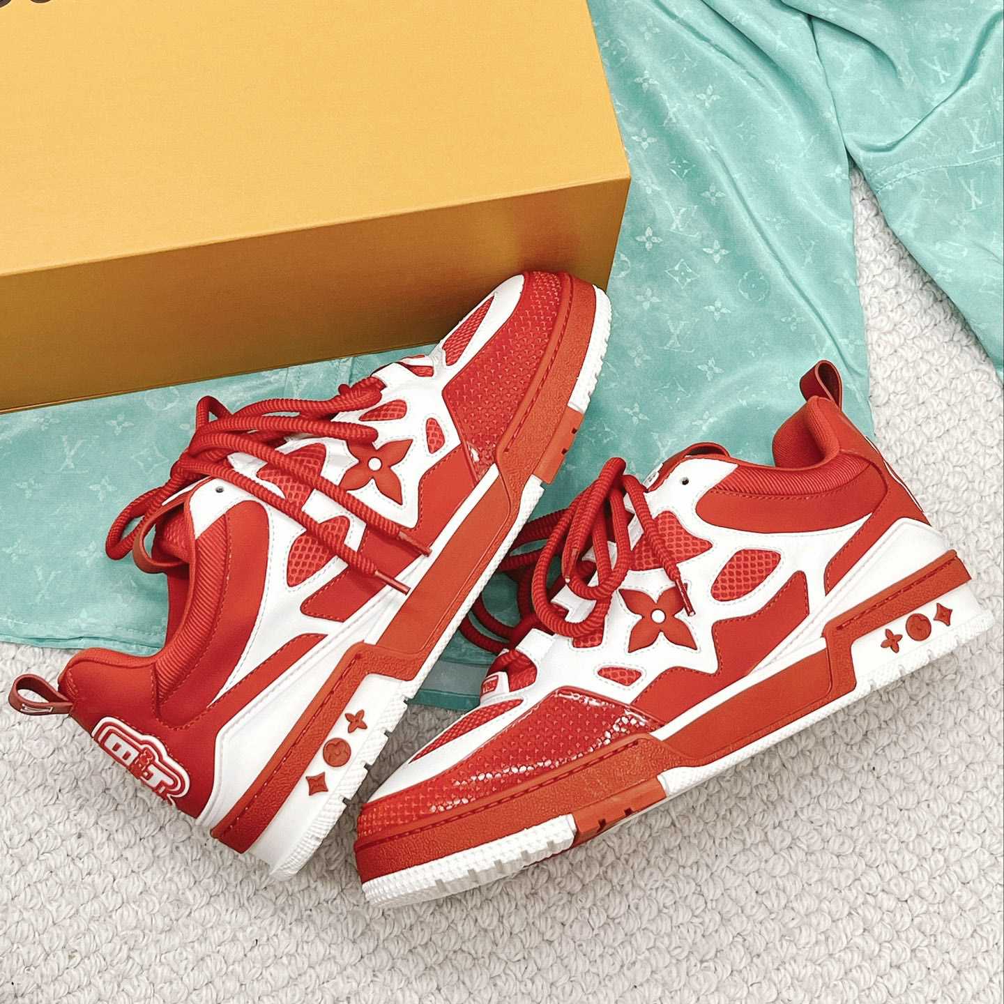 Louis Vuitton LV Trainer Sneaker     - FashionPlug