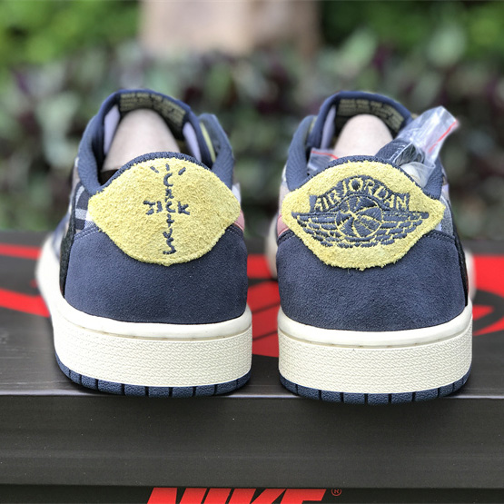 Fragment x Travis Scott x  Air Jordan 1 Low Sneaker  CQ4277-618 - FashionPlug