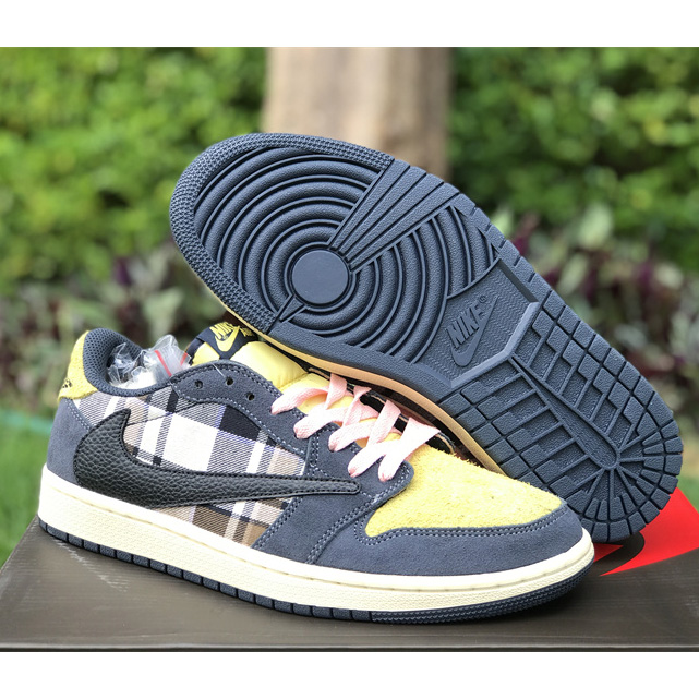 Fragment x Travis Scott x  Air Jordan 1 Low Sneaker  CQ4277-618 - FashionPlug