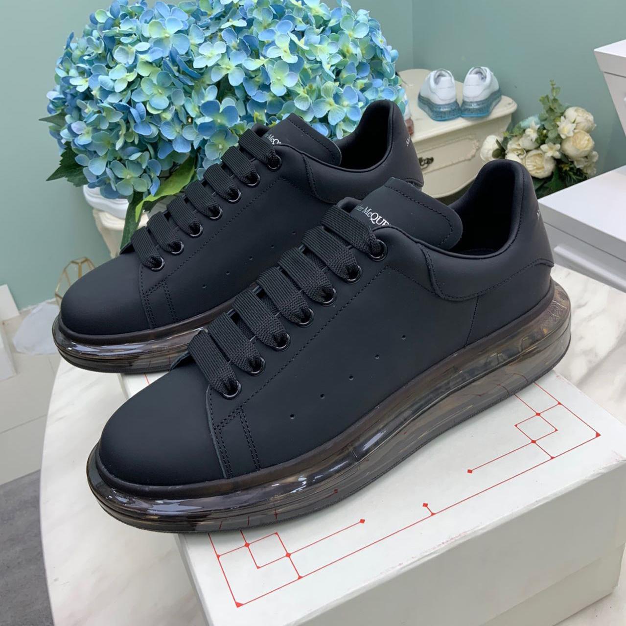 Alexander Mqueen Lace-Up Sneakers  - FashionPlug