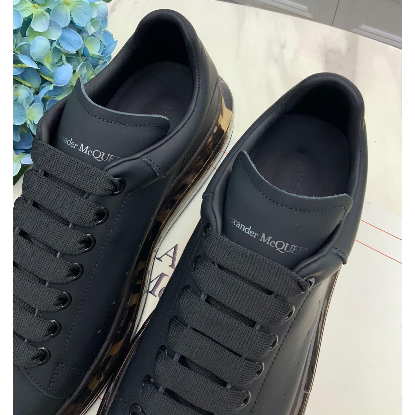 Alexander Mqueen Lace-Up Sneakers  - FashionPlug