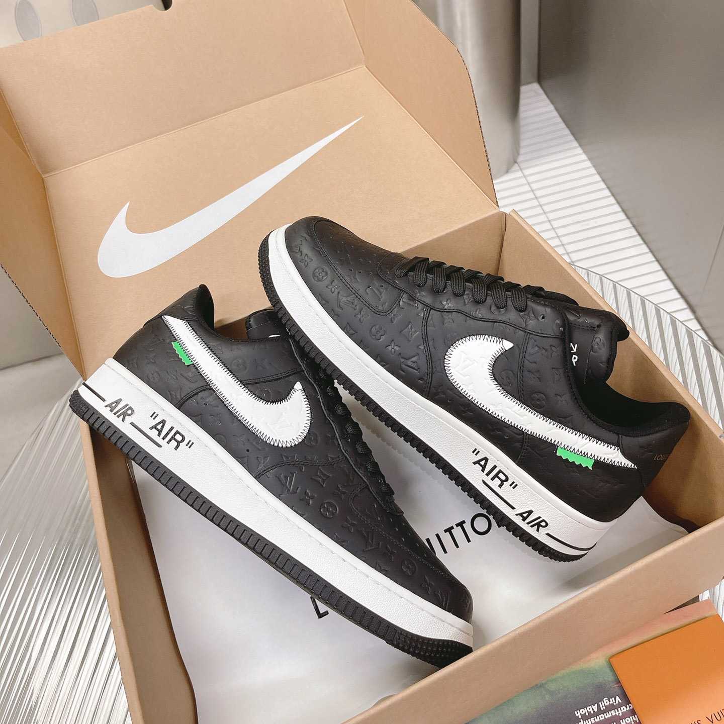 Louis Vuitton x Air Jordan1 Low AJ1 Sneaker - FashionPlug