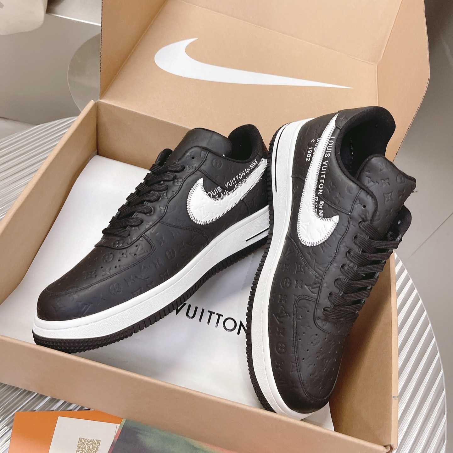 Louis Vuitton x Air Jordan1 Low AJ1 Sneaker - FashionPlug