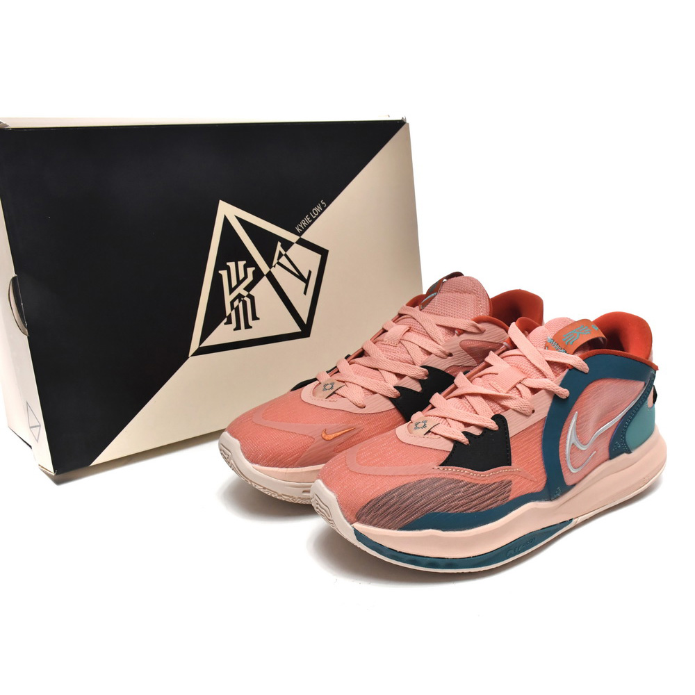 Nike Kyrie Low 5 Light Madder Root Bright Spruce Sneaker      DJ6012-800 - FashionPlug