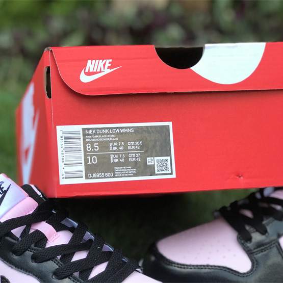 Nike Dunk Low “Black Pink” Sneaker     DJ9955-600 - FashionPlug