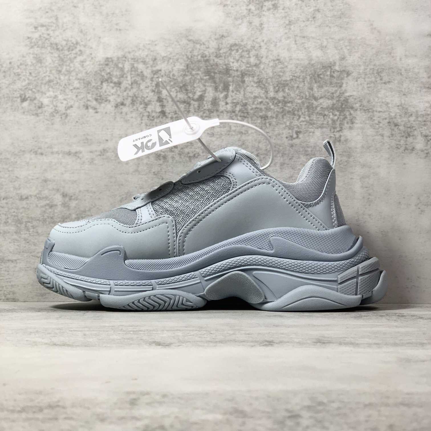 Balenciaga Triple S Sneaker In Light Blue Double Foam And Mesh - FashionPlug