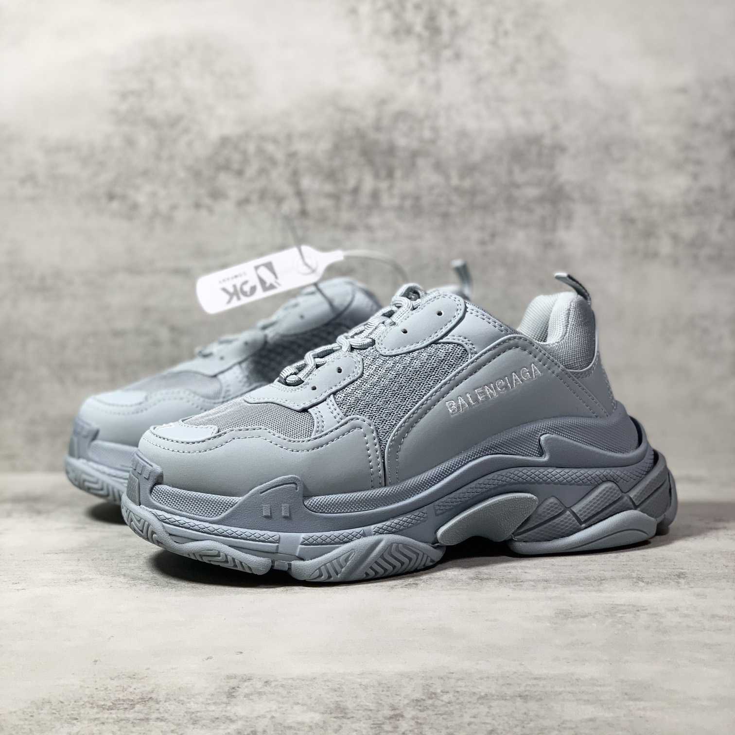 Balenciaga Triple S Sneaker In Light Blue Double Foam And Mesh - FashionPlug