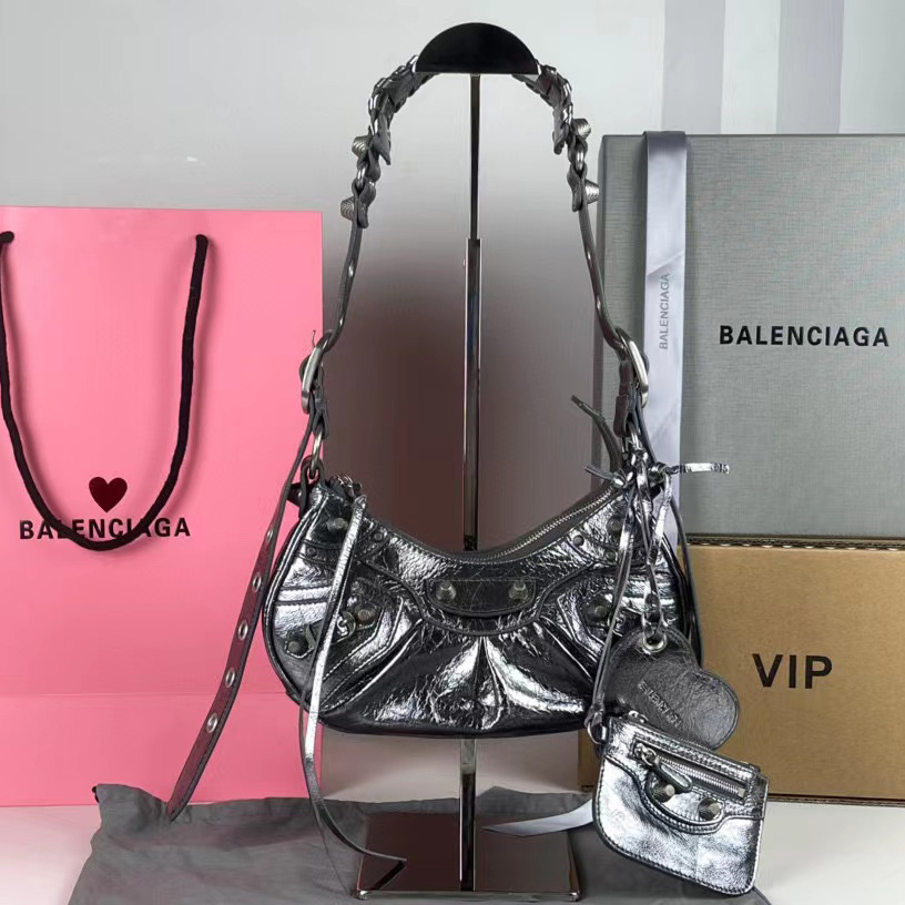 Balenciaga Le Cagole XS Shoulder Bag (26-16-10cm) - FashionPlug