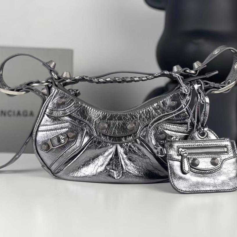 Balenciaga Le Cagole XS Shoulder Bag (26-16-10cm) - FashionPlug